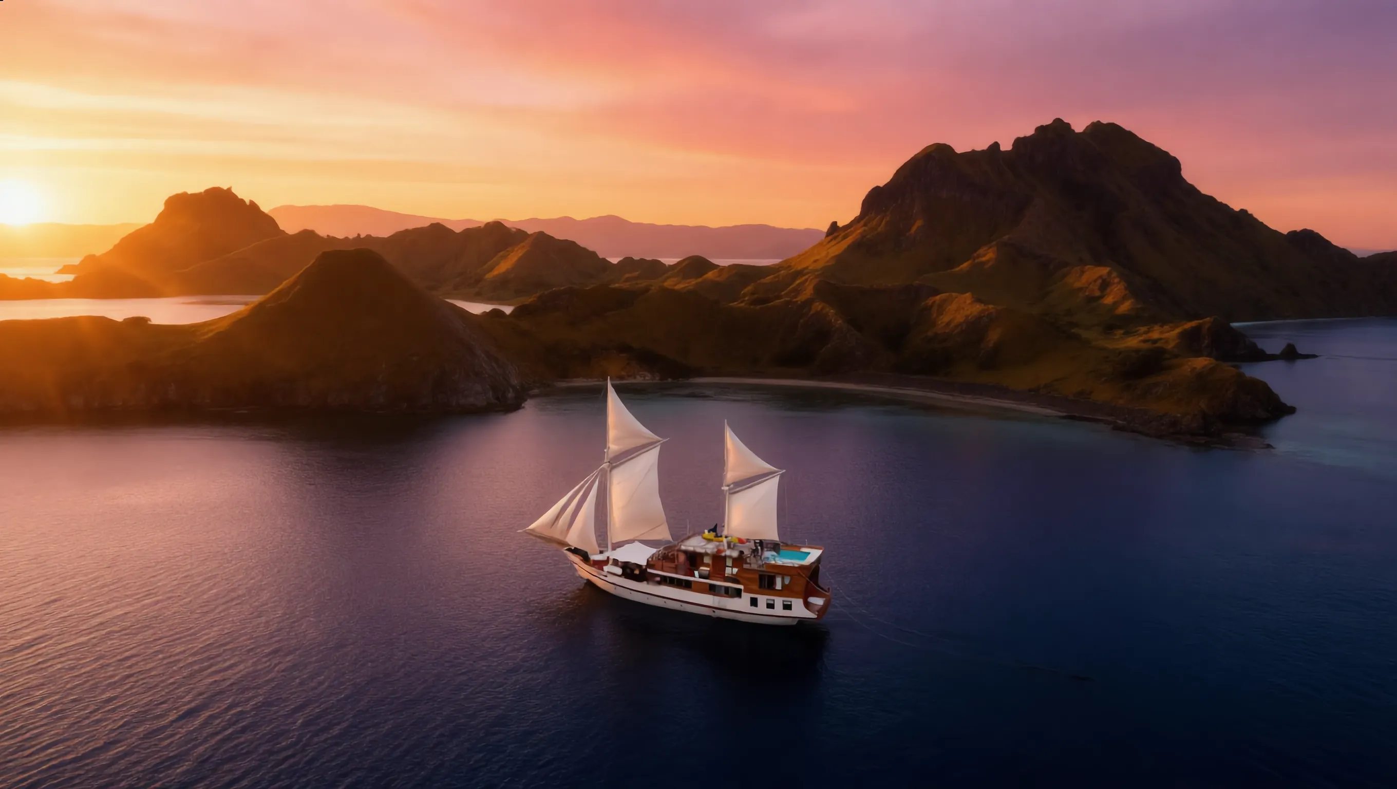 Padar Island Viewpoint - Komodo National Park Indonesia